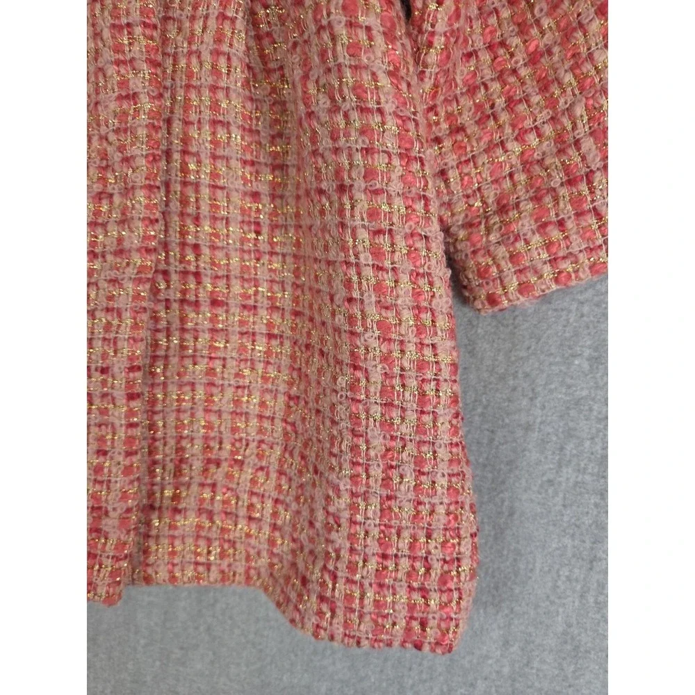 2011 Baby Gap Girls 6-12 Months Wool Dress Coat Barbie Pink Princess Fairy Lined